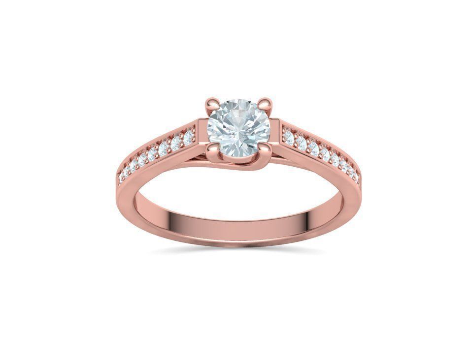 Trellis Engagement Ring Half Carat Stone 2 RINGS COLLECTION _38