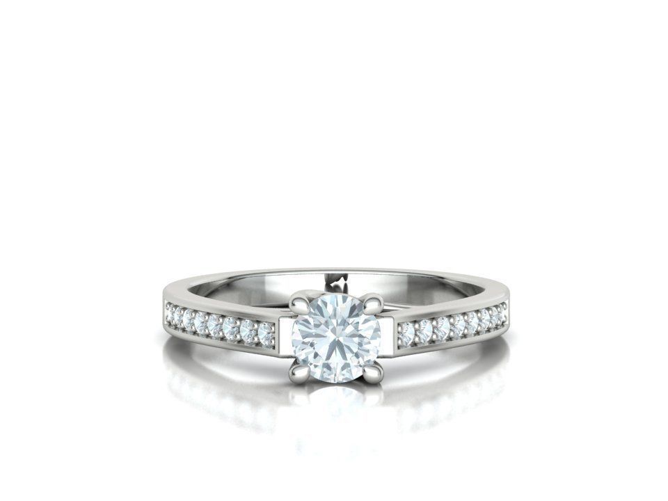 Trellis Engagement Ring Half Carat Stone 2 RINGS COLLECTION _46