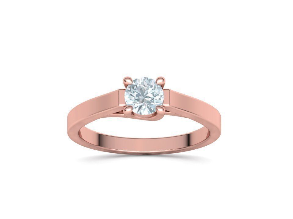 Trellis Engagement Ring Half Carat Stone 2 RINGS COLLECTION _25