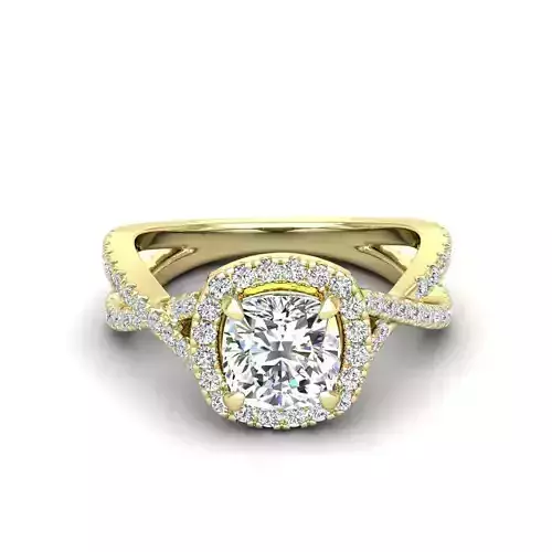 Engagement ring Ruya qushion
