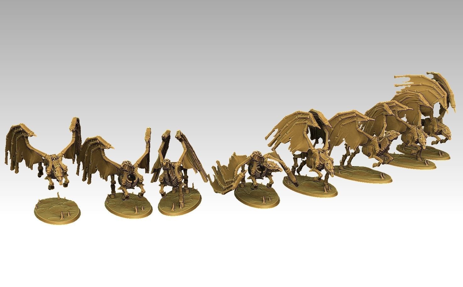 Undead Pegasi 3D print model_10