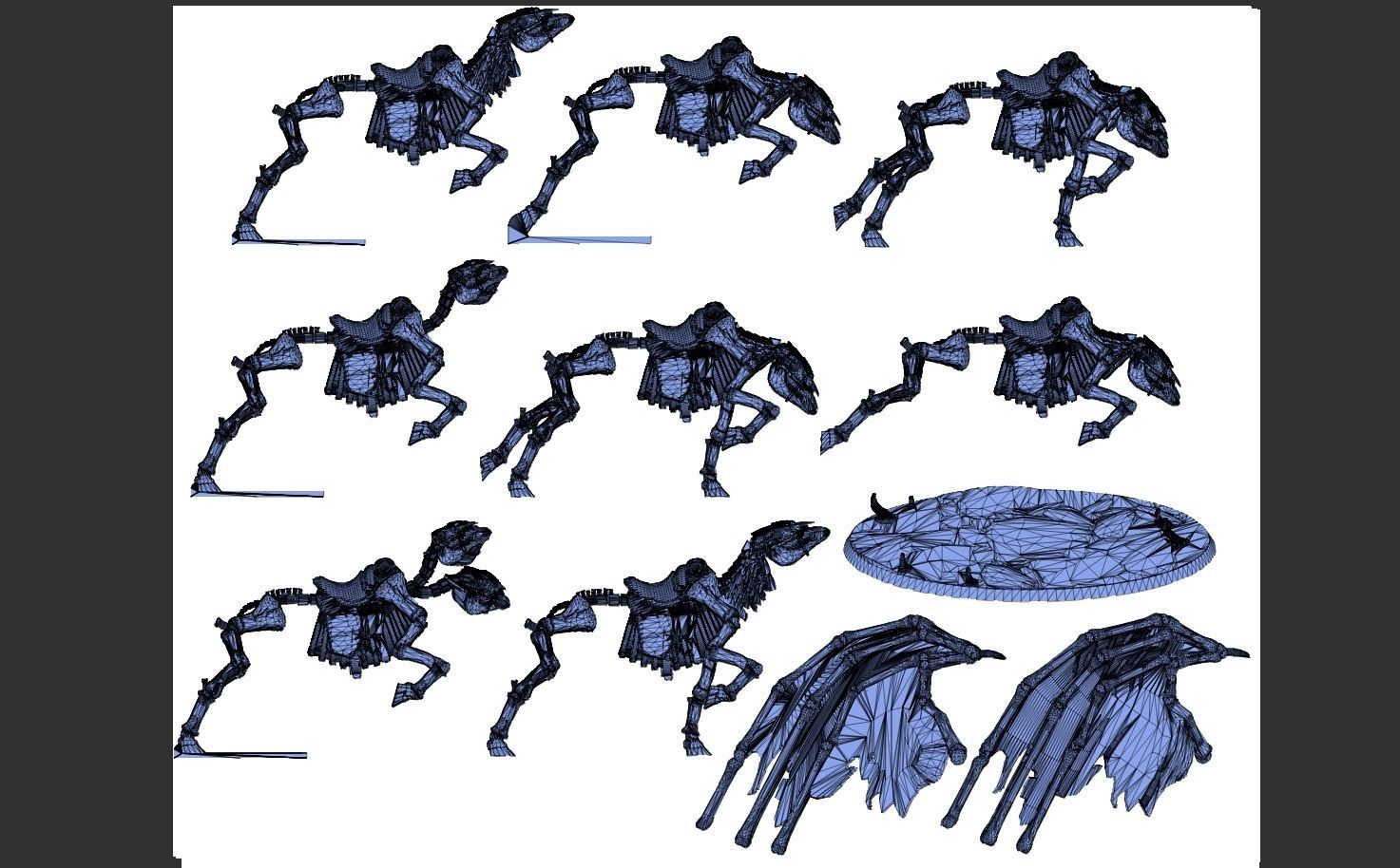 Undead Pegasi 3D print model_13