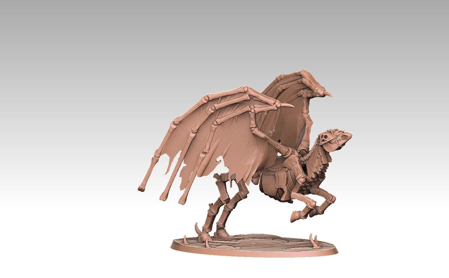 Undead Pegasi 3D print model_9