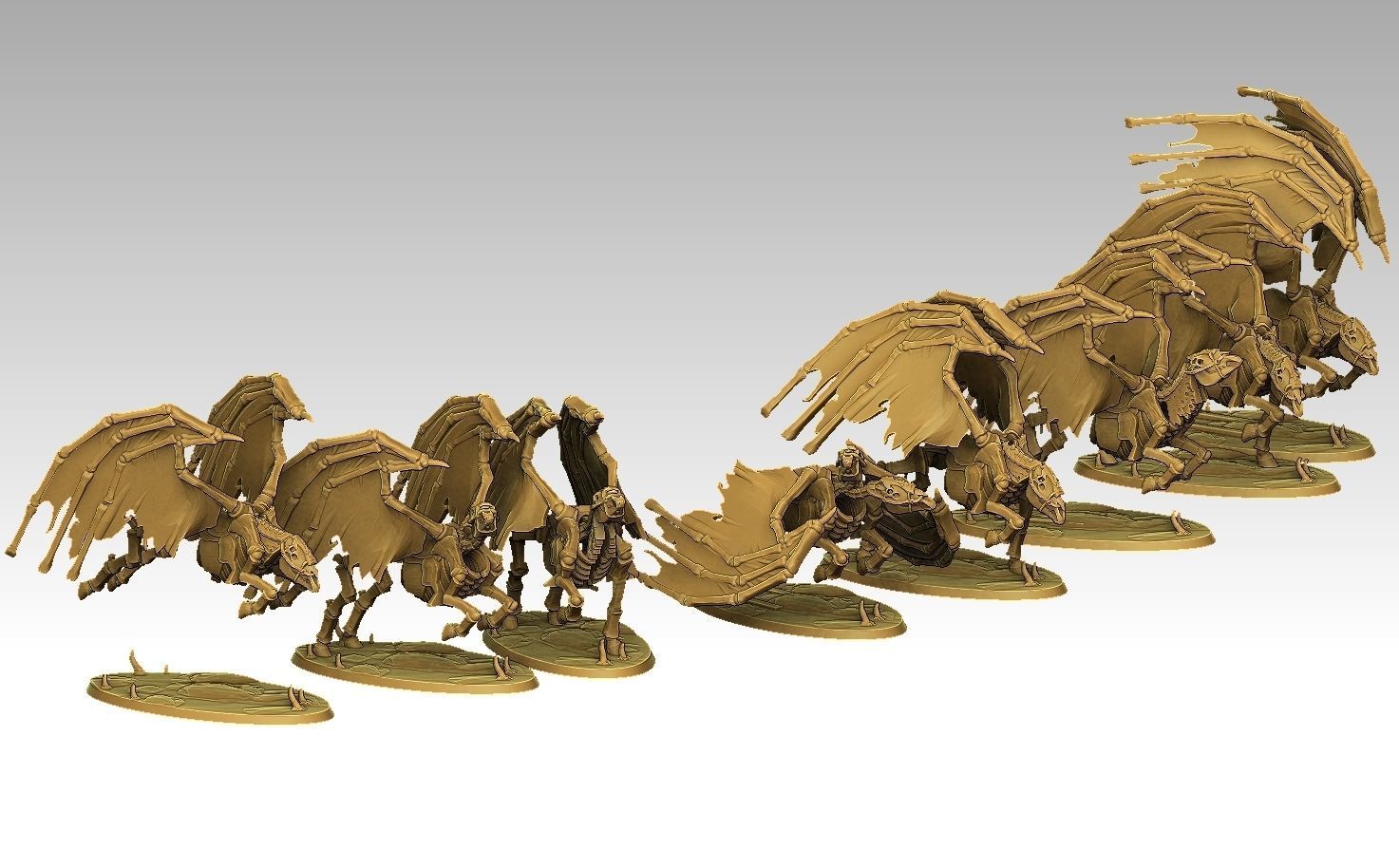 Undead Pegasi 3D print model_11
