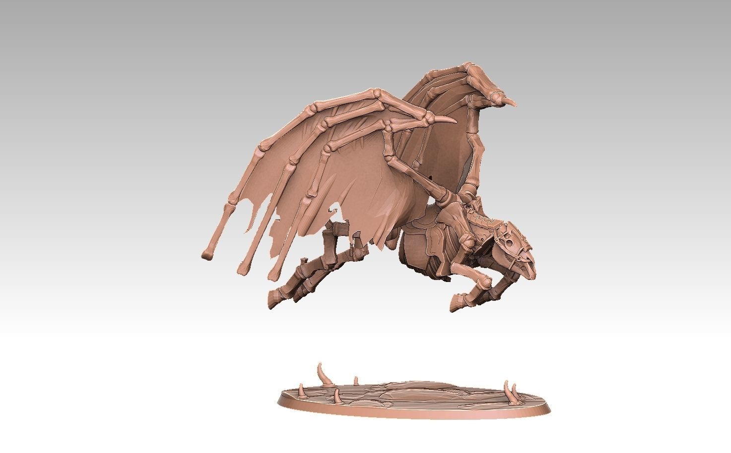 Undead Pegasi 3D print model_3