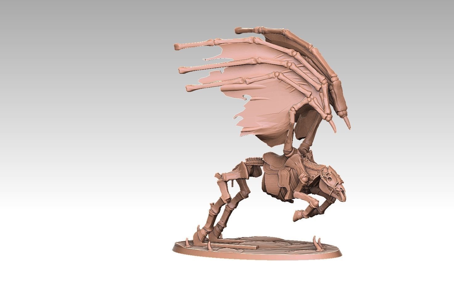 Undead Pegasi 3D print model_7
