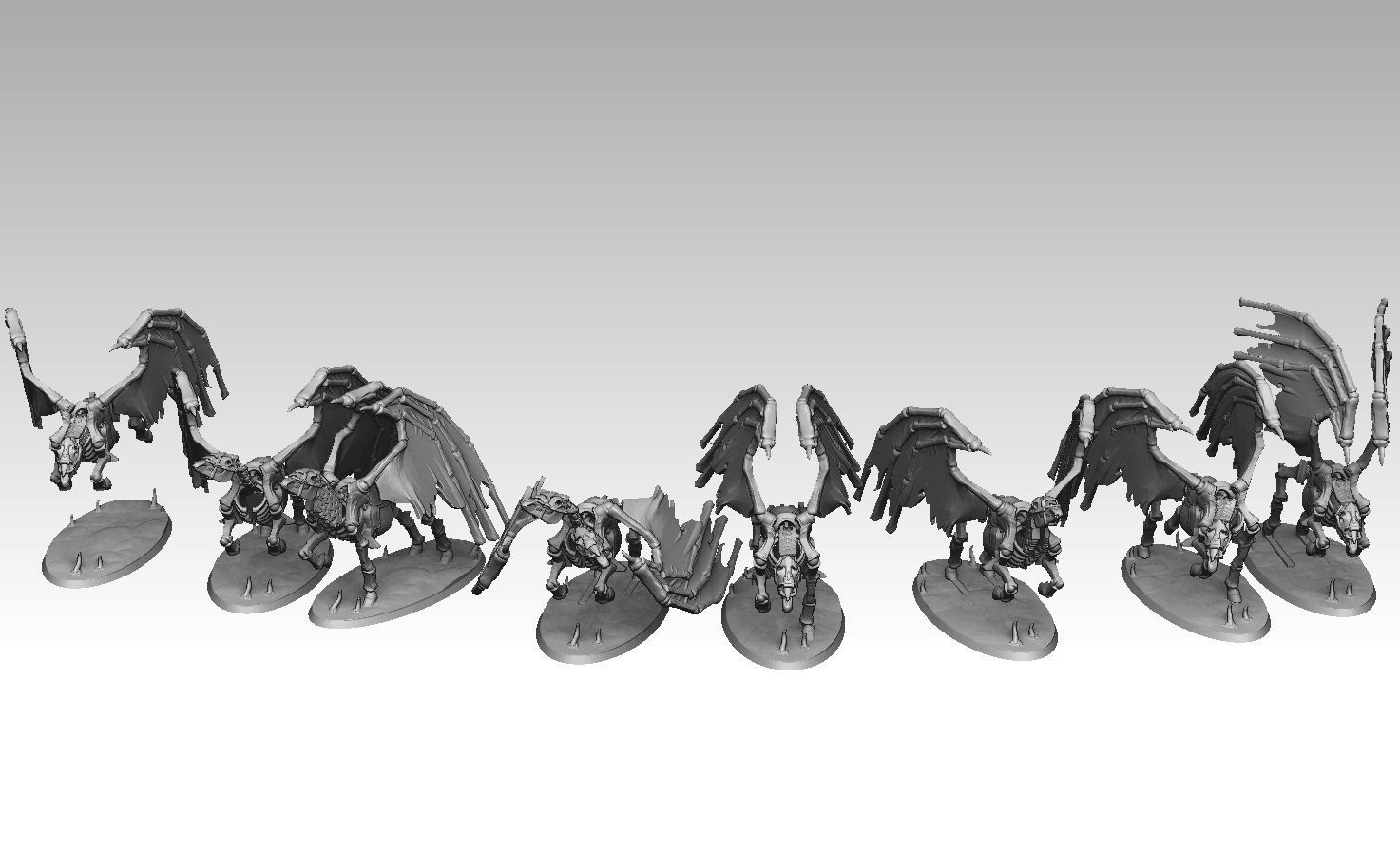Undead Pegasi 3D print model_12