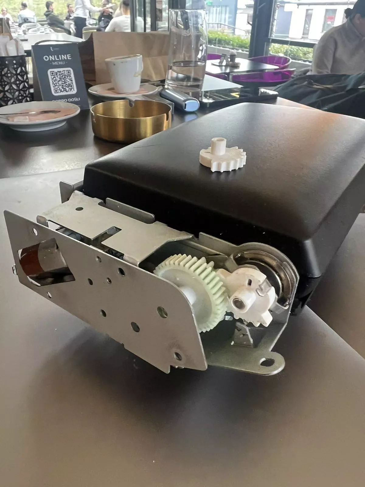 Volvo Multimedia Drive Gear Replacement 3D print model_0