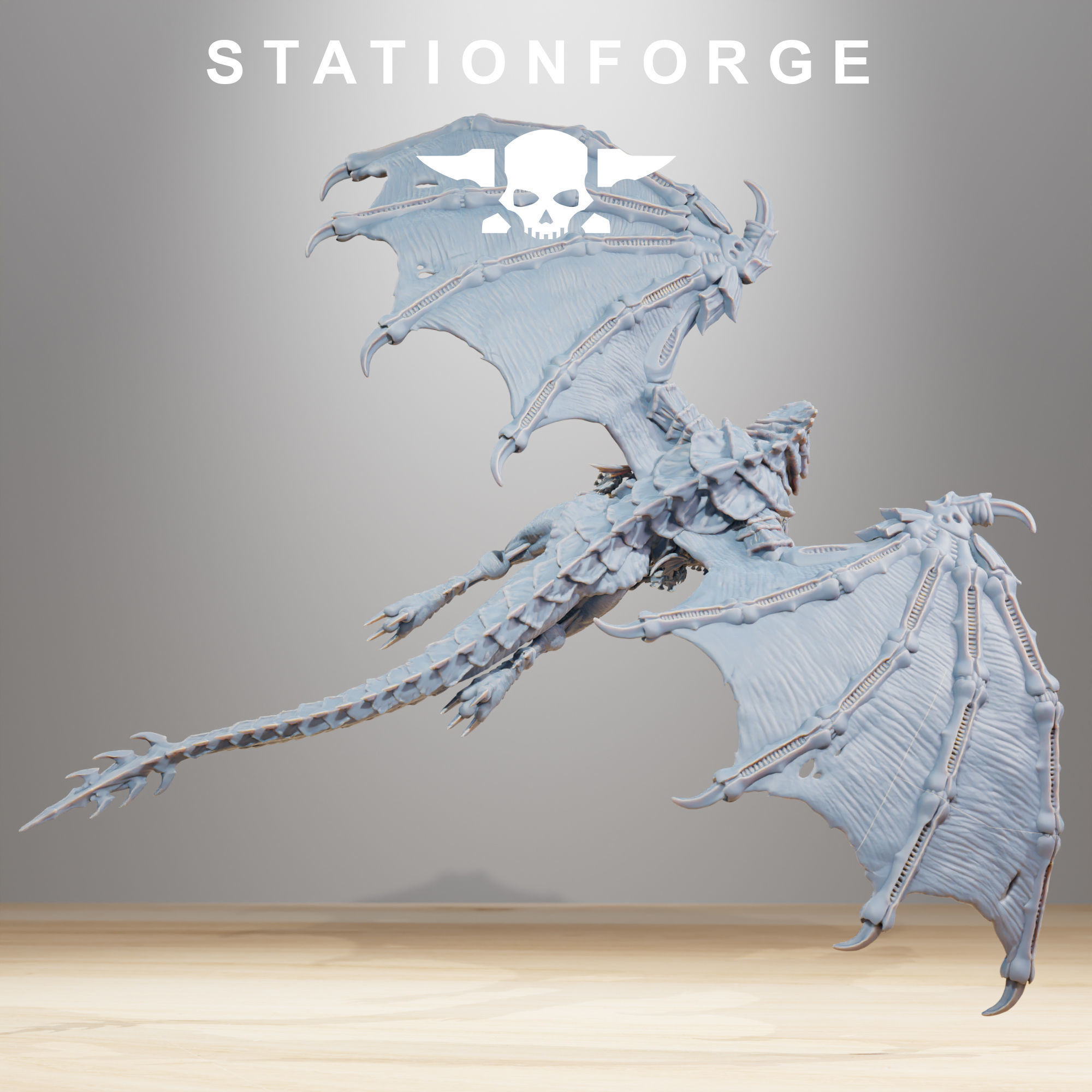 Xenarid Dragon 3D print model_2