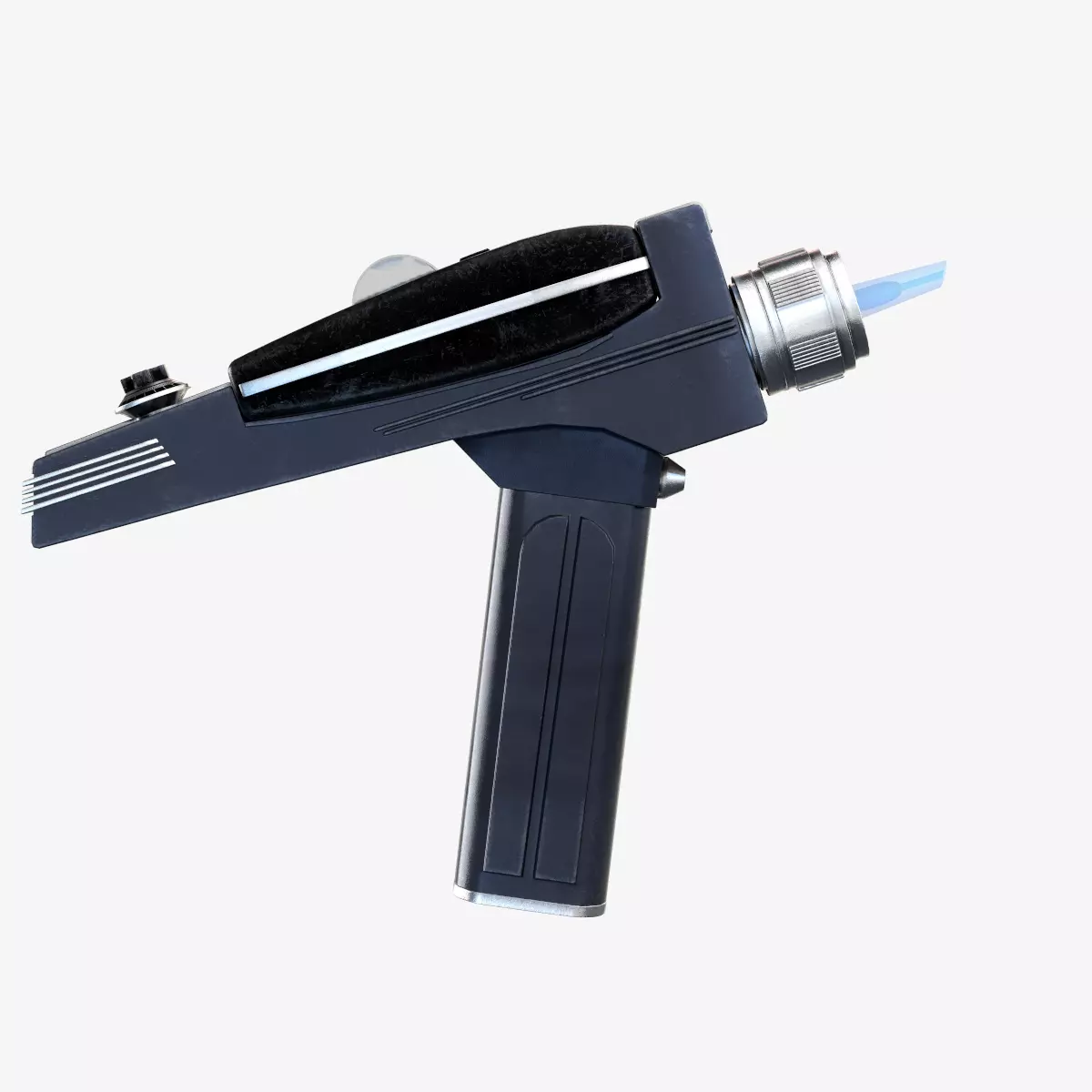 Starfleet Phaser Low-poly 3D model_0