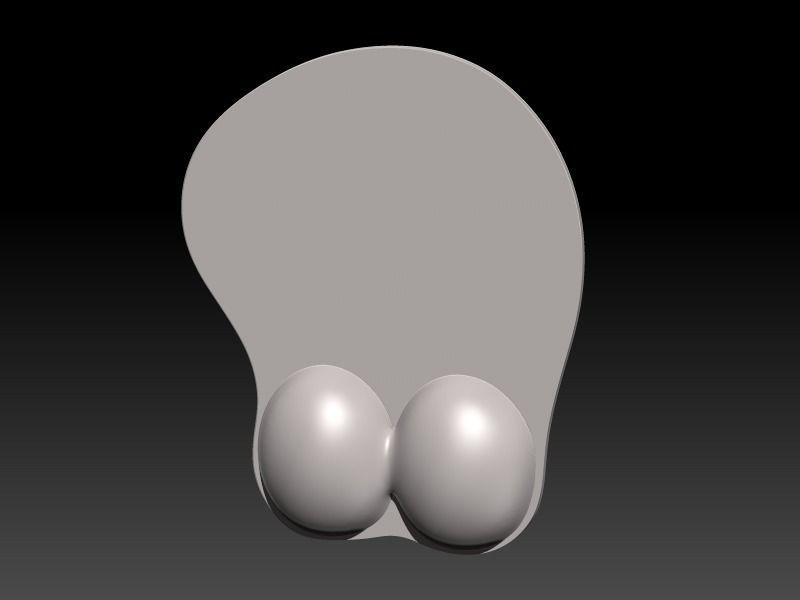 OPPAI MOUSE PAD BOOBA MOUSE PAD KIT DIY 3D print model_1