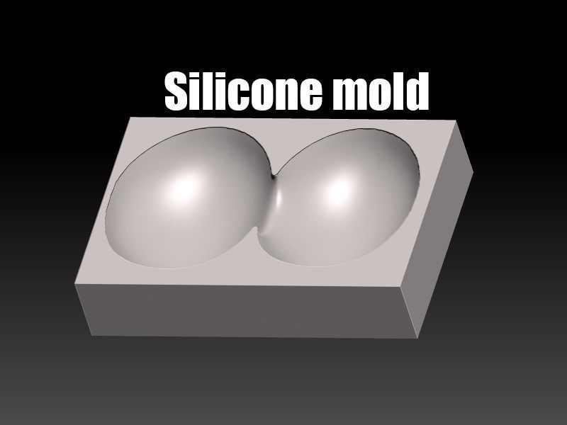 OPPAI MOUSE PAD BOOBA MOUSE PAD KIT DIY 3D print model_12