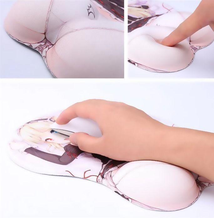 OPPAI MOUSE PAD BOOBA MOUSE PAD KIT DIY 3D print model_16