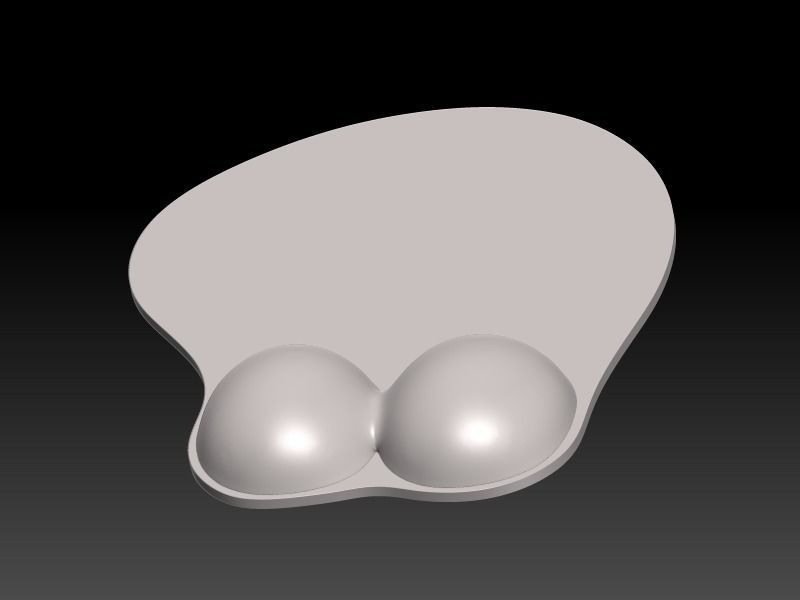 OPPAI MOUSE PAD BOOBA MOUSE PAD KIT DIY 3D print model_11
