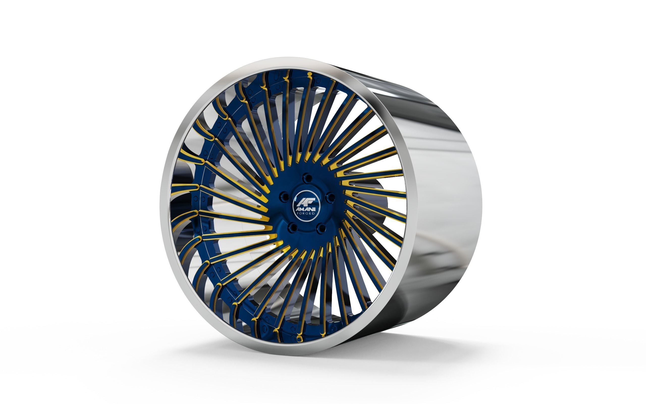 AMANI FORGED Original Chile WHEEL 3D MODEL 3D print model_1