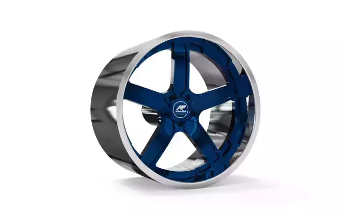 AMANI FORGED Original Delano WHEEL 3D MODEL 3D print model