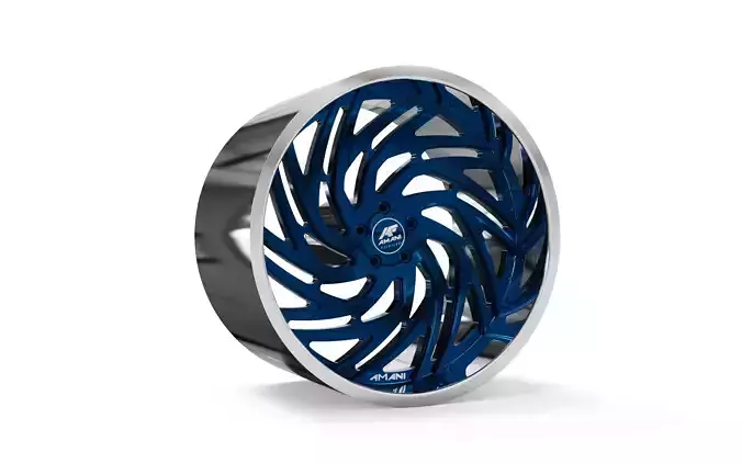 AMANI FORGED Original Desi WHEEL 3D MODEL 3D print model