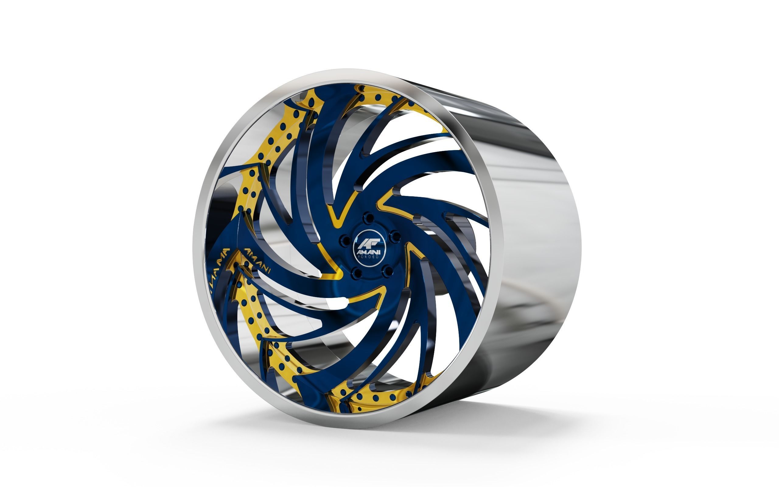 AMANI FORGED Original Quando WHEEL 3D MODEL 3D print model_1