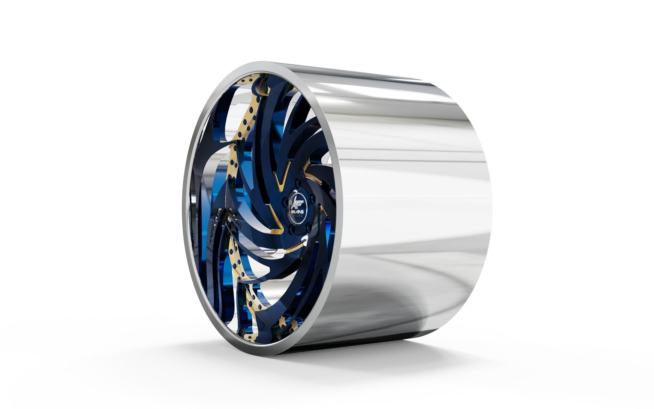 AMANI FORGED Original Quando WHEEL 3D MODEL 3D print model_2
