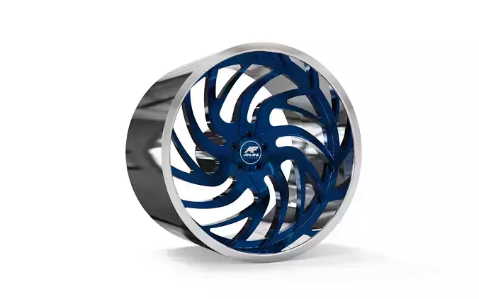 AMANI FORGED Original ZITA WHEEL 3D MODEL