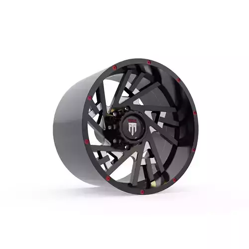 AMERICAN TRUXX WEB WHEEL 3D MODEL