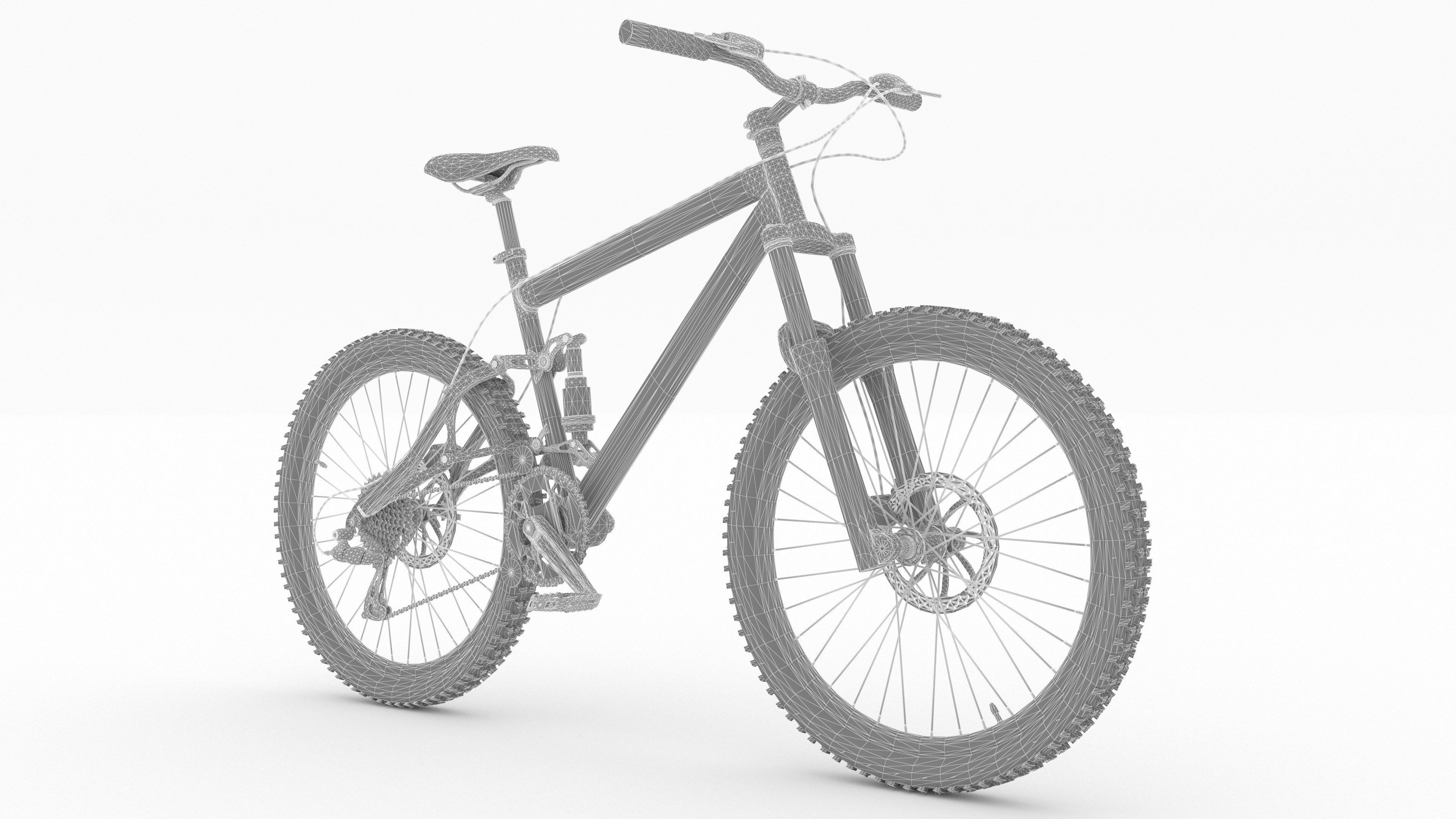 Bicycle 4K 3D model_21