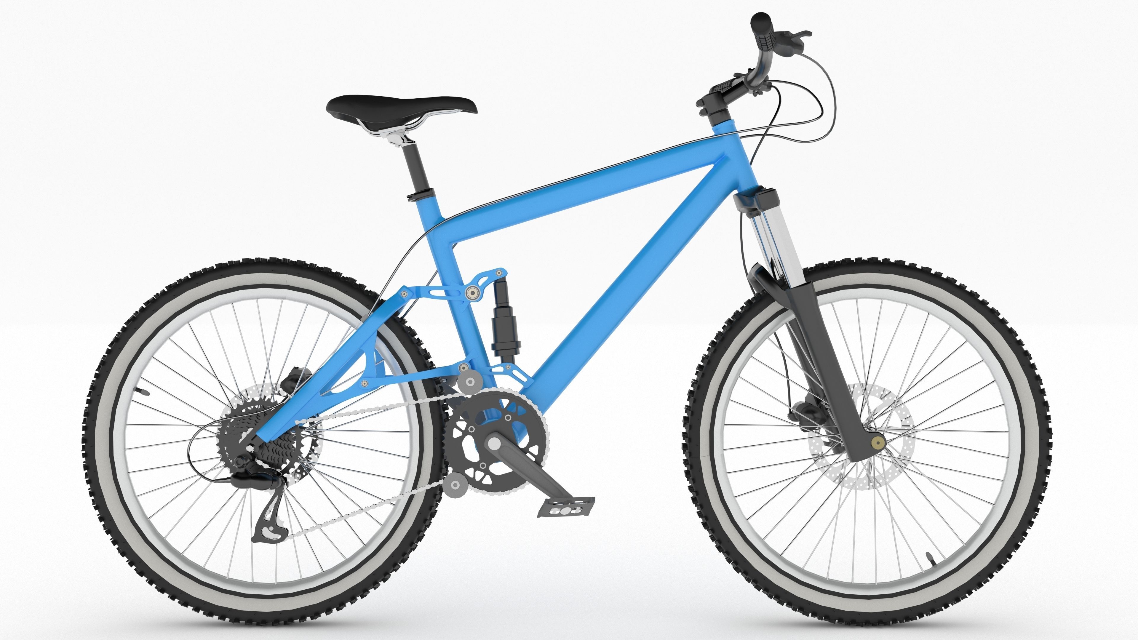 Bicycle 4K 3D model_1