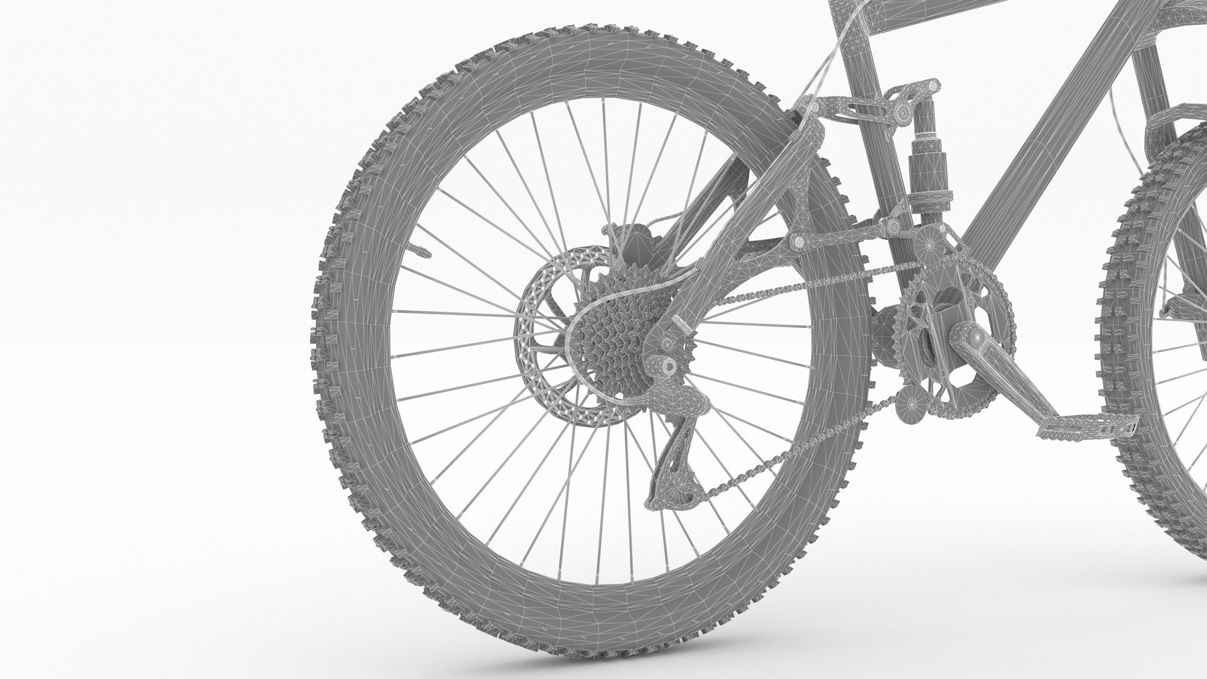 Bicycle 4K 3D model_20