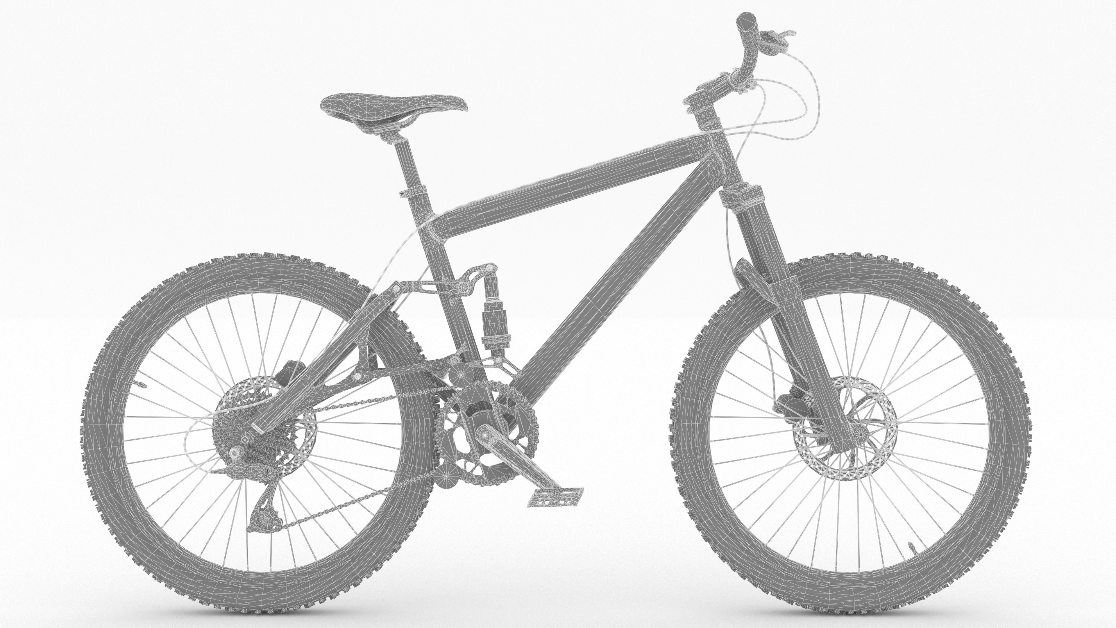 Bicycle 4K 3D model_19