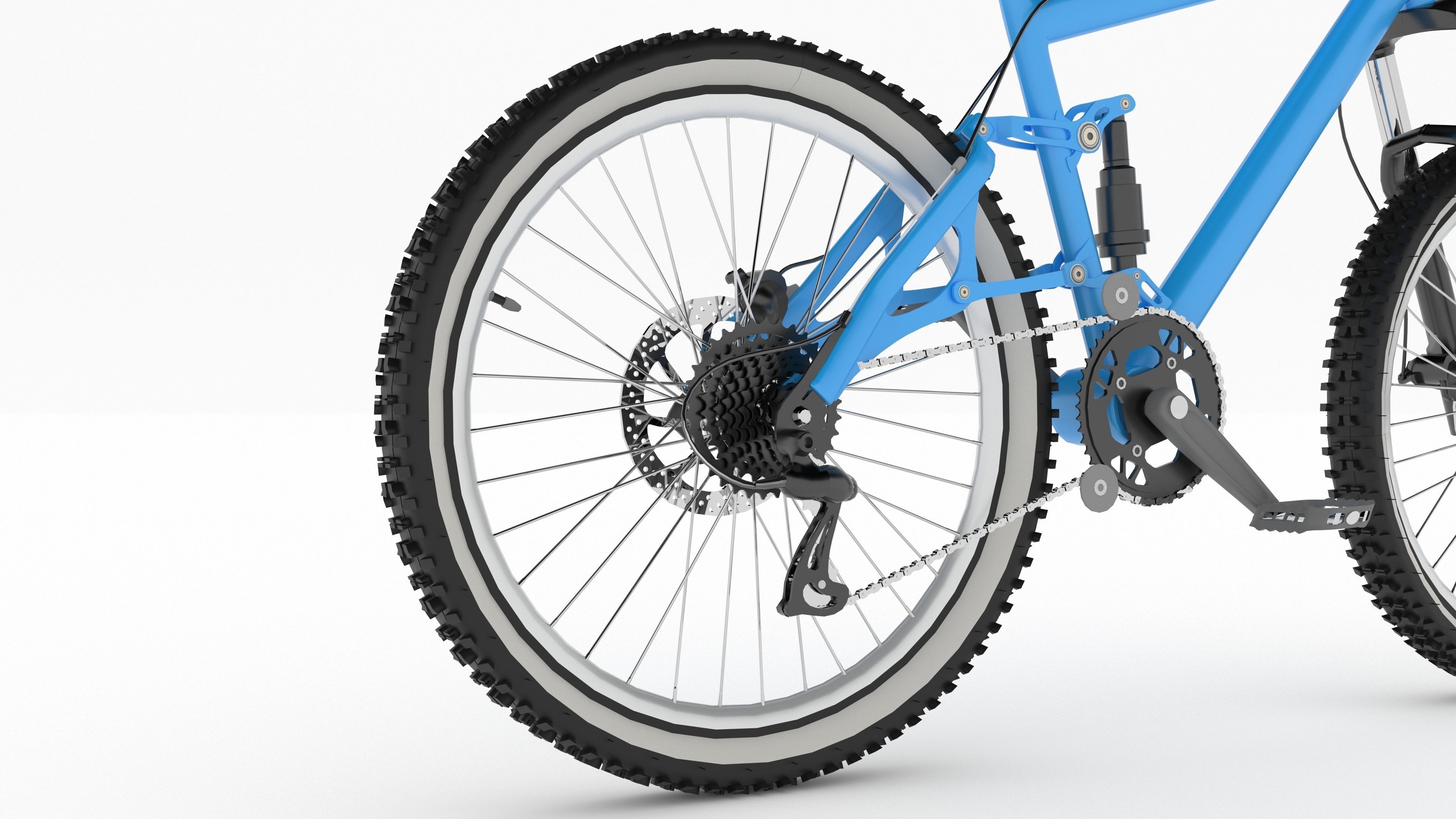 Bicycle 4K 3D model_3