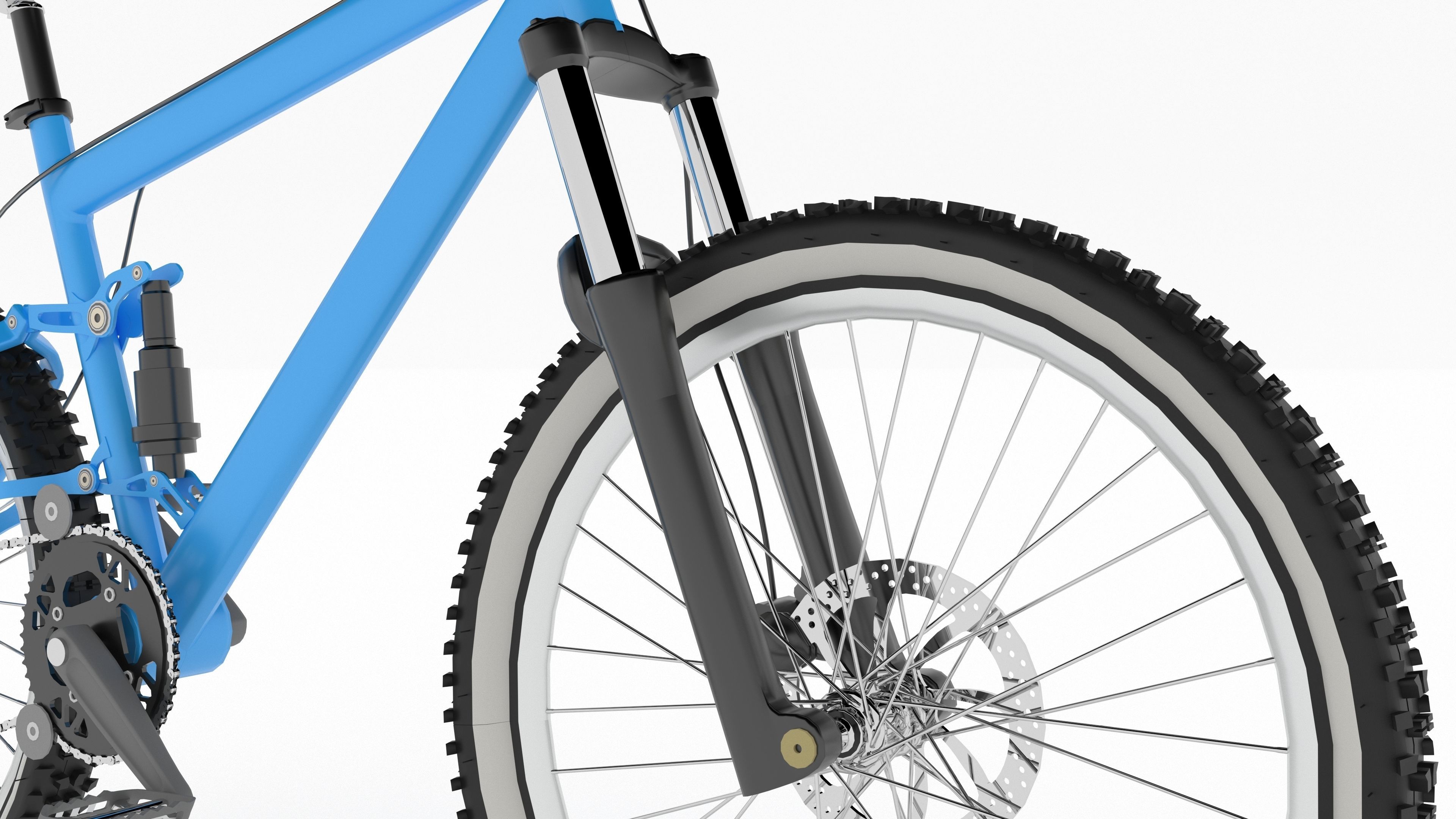 Bicycle 4K 3D model_10