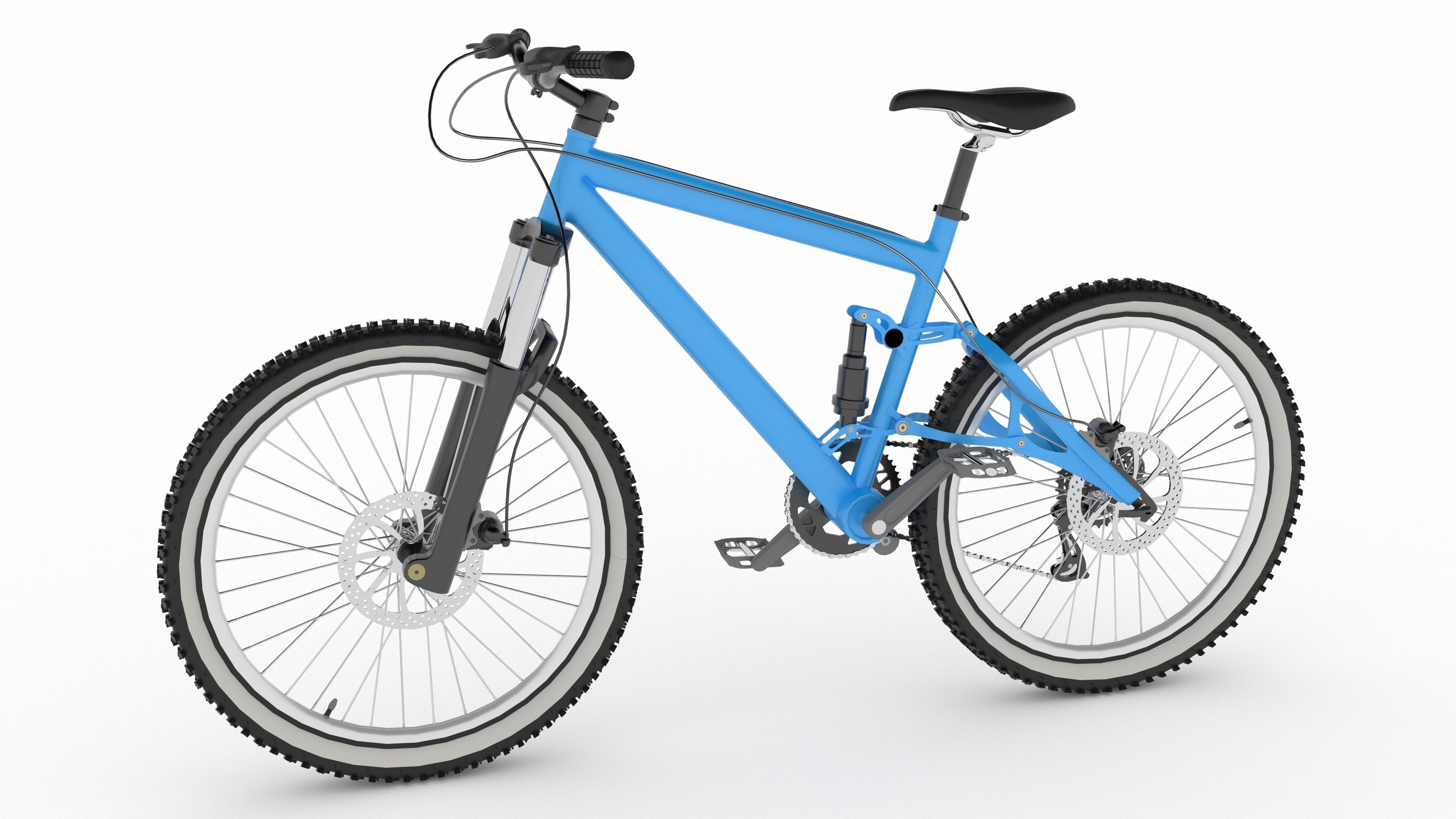 Bicycle 4K 3D model_7