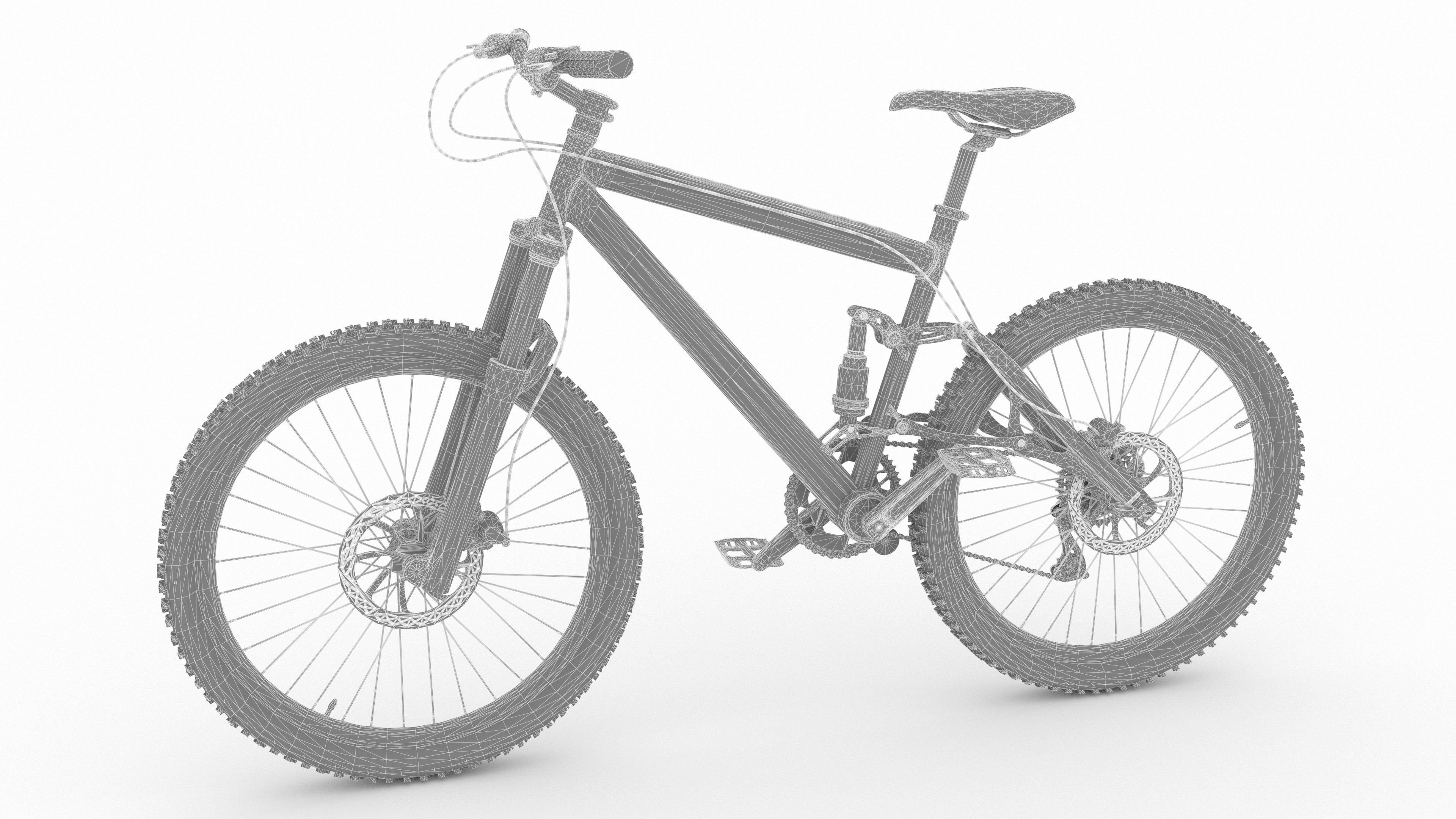 Bicycle 4K 3D model_13