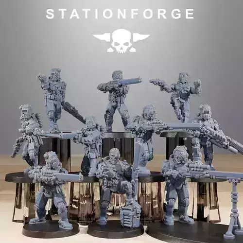 Scavenger Security Patrol 3D print model
