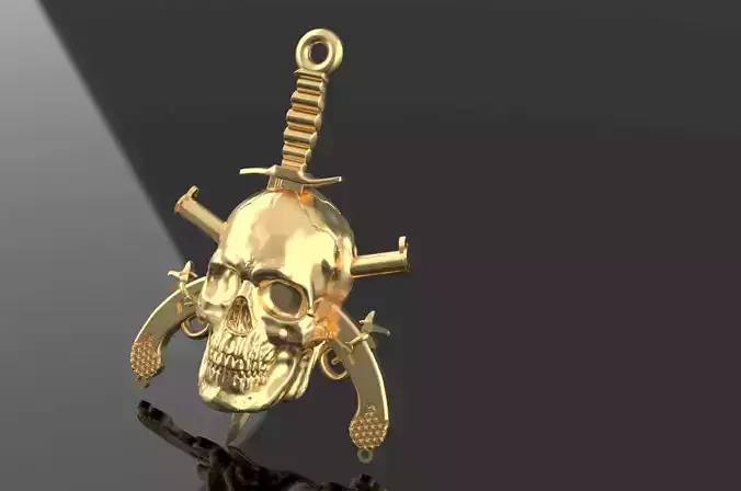Skull Pendant BOPE 