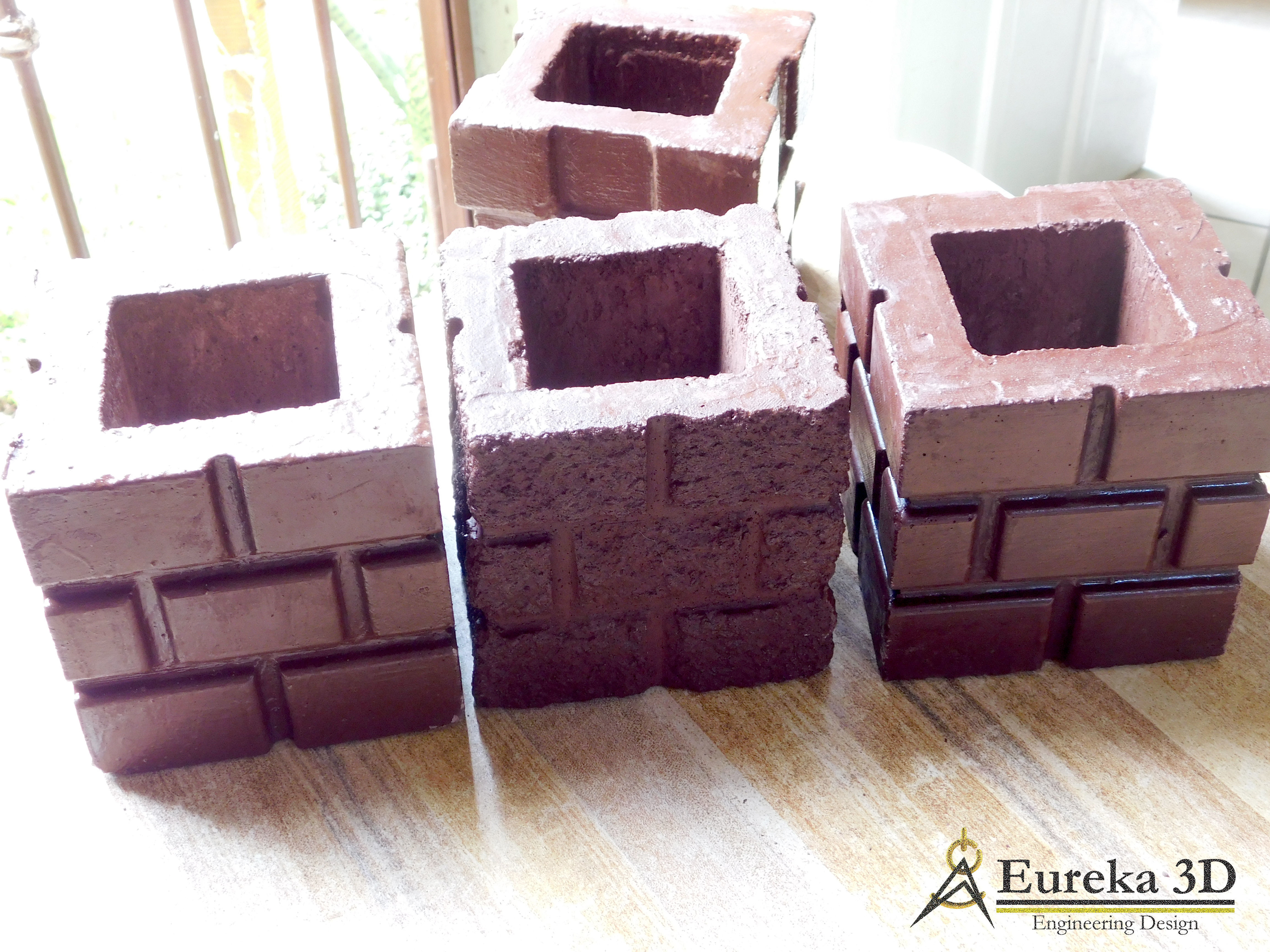 POT MOLD SUPER MARIO BRICK BLOCK 3D print model_5