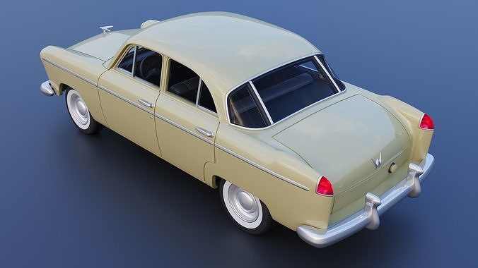 WILLYS AERO 1952 4 Door 3D print model 6