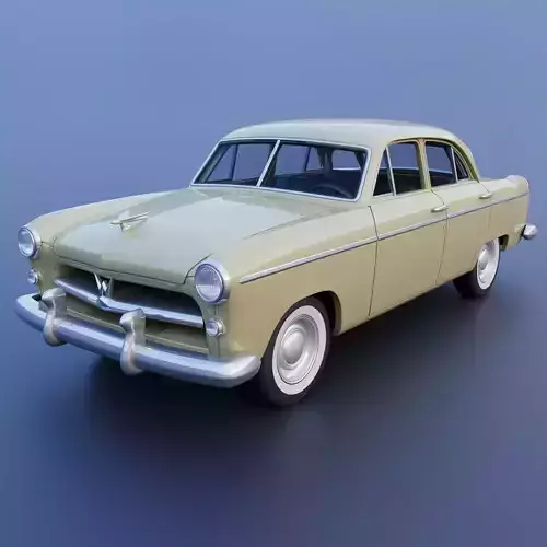 WILLYS AERO 1952 4 Door 3D print model