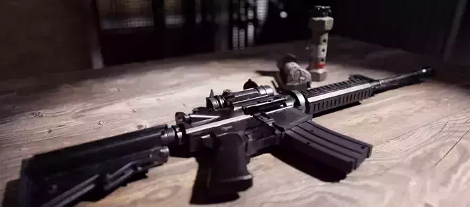 M4 rifle