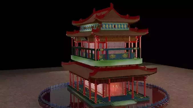 Chinese ancient house 