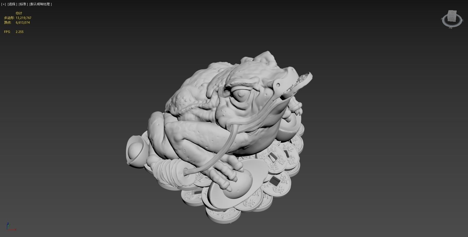 ToadanimalDivine Beastprime modulus 3D model_1