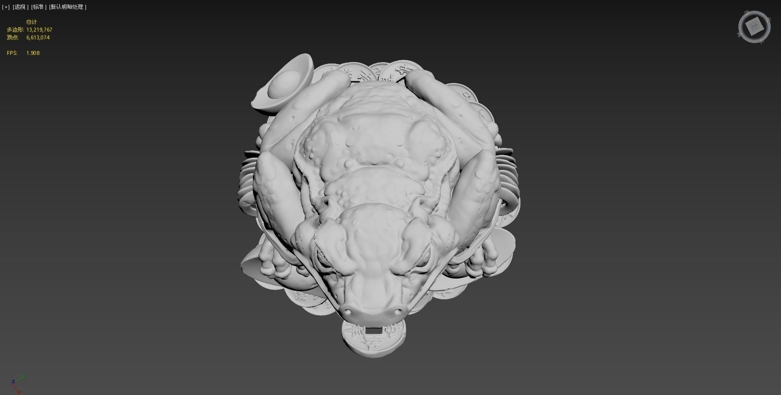 ToadanimalDivine Beastprime modulus 3D model_3