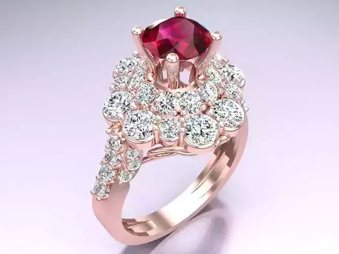 Diamond Ring - Womens Rings - N129054