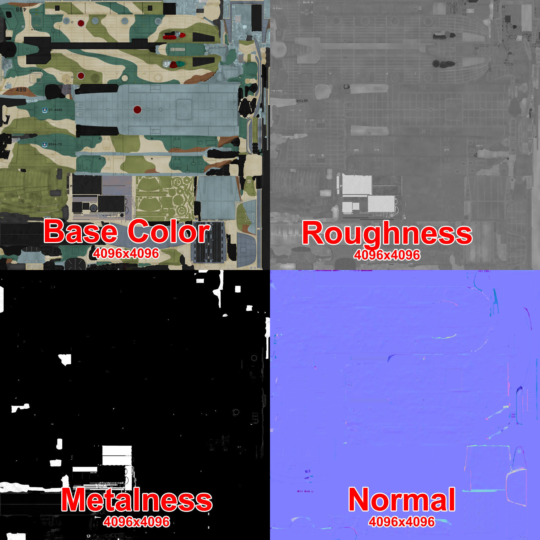 CH-47J Chinook JASDF Static Low-poly 3D model_43