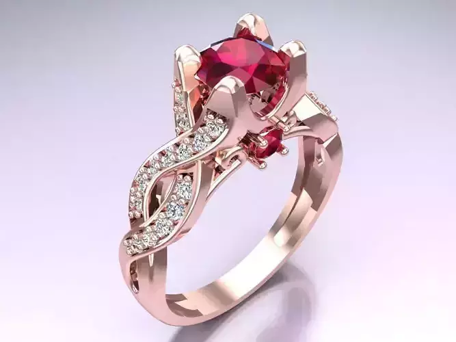 Diamond Ring - Womens Rings - N121023