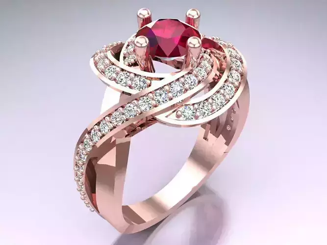 Diamond Ring - Womens Rings - N121029