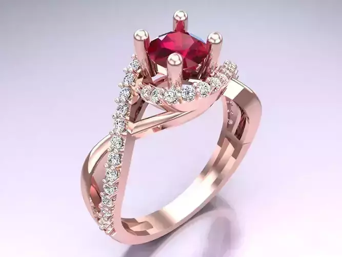 Diamond Ring - Womens Rings - N338