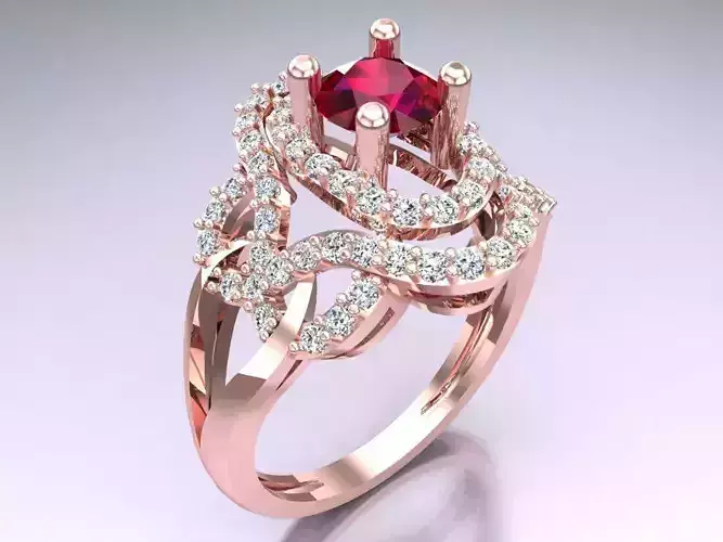 Diamond Ring - Womens Rings - N121037