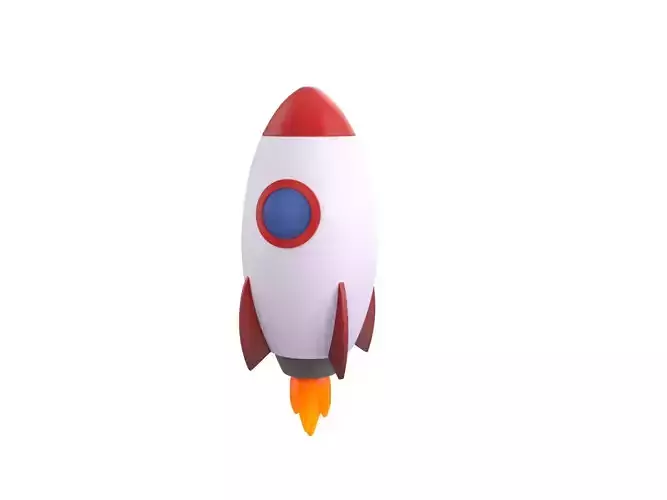 Cartoon Rocket