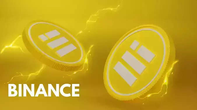 Binance Coin 3D Model